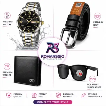 ROMANSSIO Premium Men's Fashion Combo