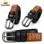 King Leather Premium Genuine Leather Belt
