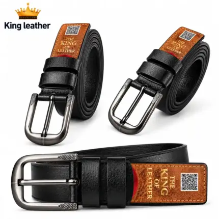 King Leather Premium Genuine Leather Belt
